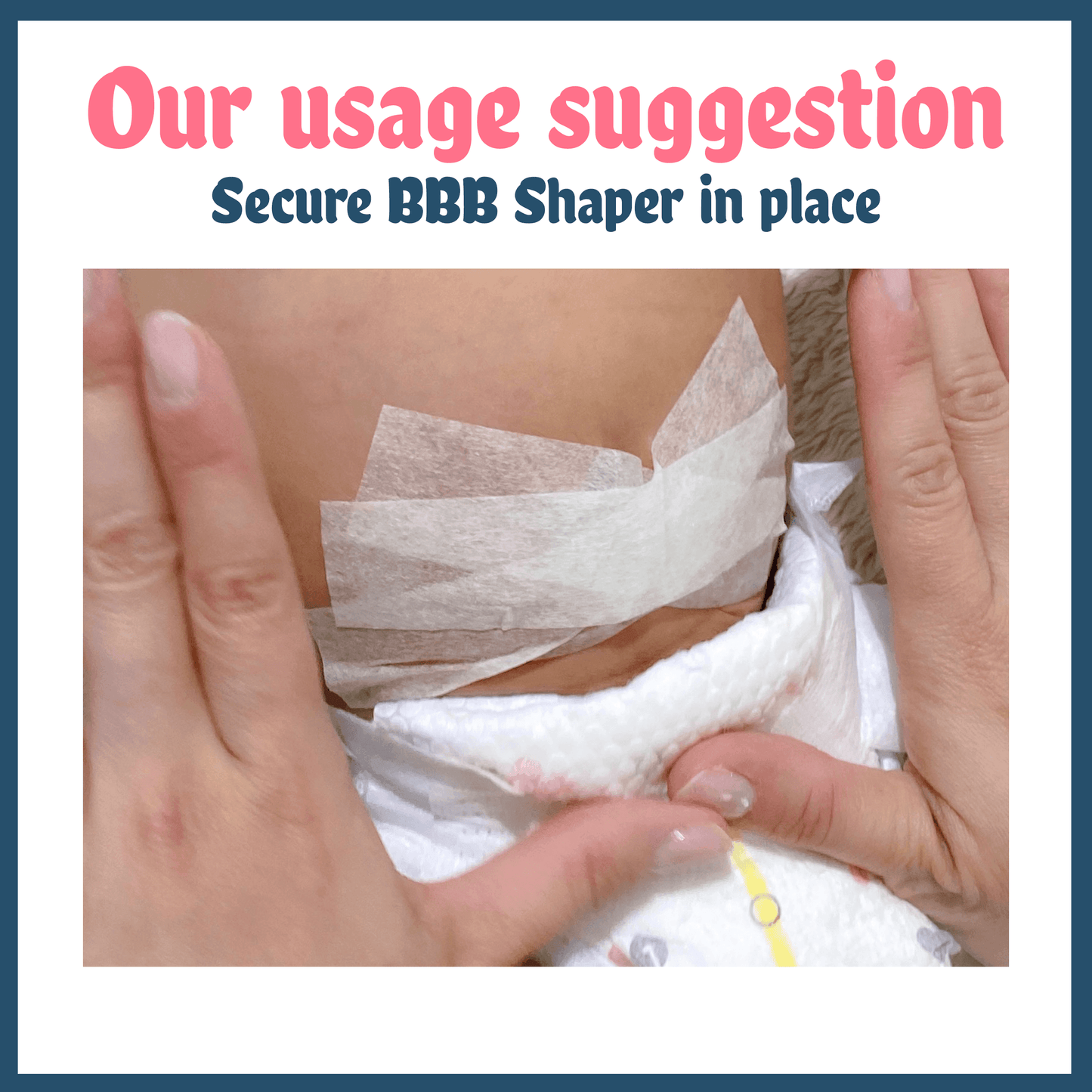 Baby Belly Button Shaper Plug and Tape - Baby Belly Button Shaper