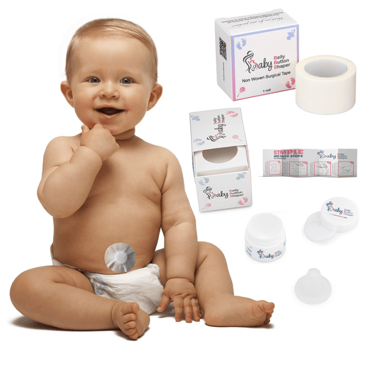 Baby Belly Button Shaper Plug and Tape - Baby Belly Button Shaper