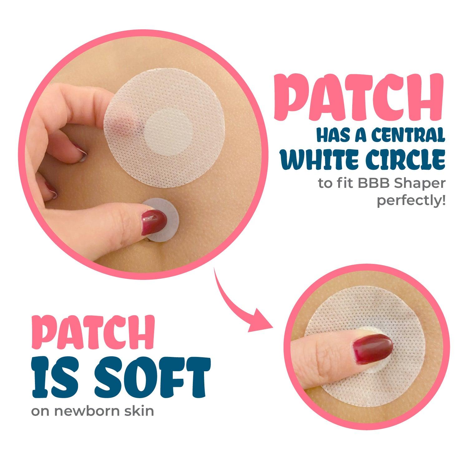 Baby Belly Button Shaper KIT (PLUG, PATCH BOX AND TAPE) - Baby Belly Button Shaper