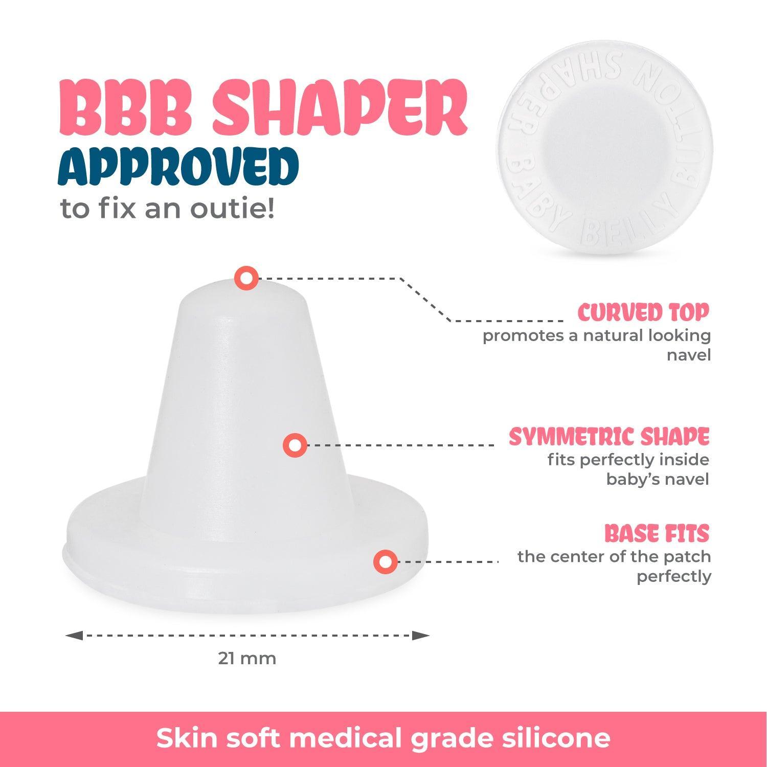 Baby Belly Button Shaper Plug and Tape - Baby Belly Button Shaper
