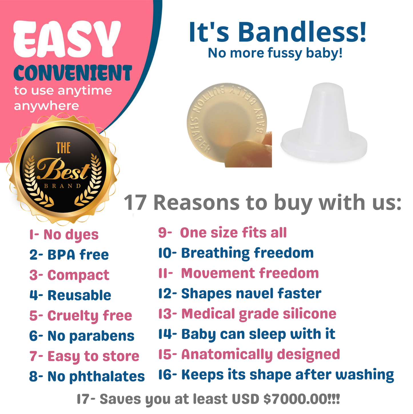 Baby Belly Button Shaper - Plug