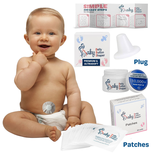 Baby Belly Button Shaper Plug and Patch