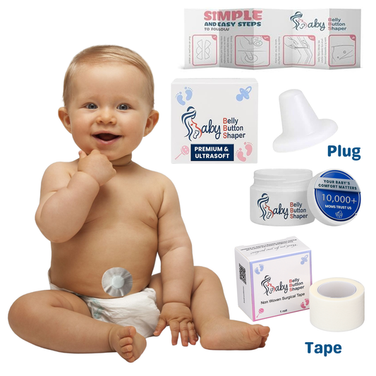 Baby Belly Button Shaper Plug and Tape